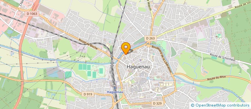 localisation de l'entreprise 803 042 100   HAGUENAU
