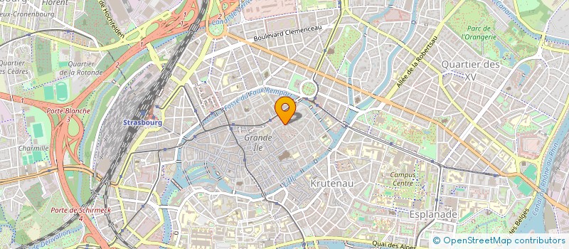 localisation de l'entreprise 803 073 360 à STRASBOURG