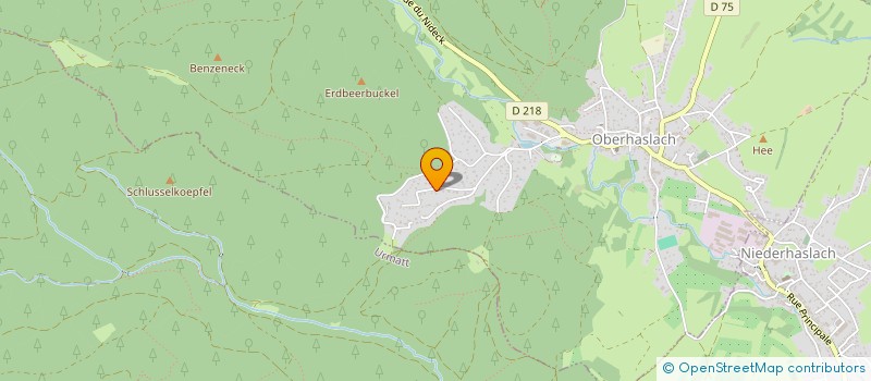 localisation de l'entreprise 803 073 691   OBERHASLACH