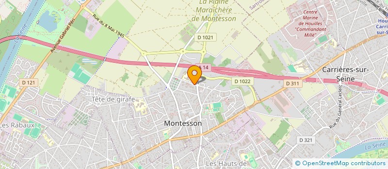 localisation de l'entreprise 803 079 284  à MONTESSON