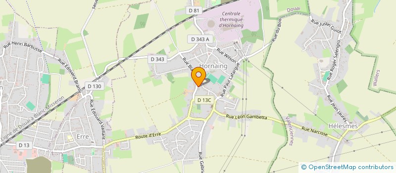 localisation de l'entreprise 803 091 198   HORNAING