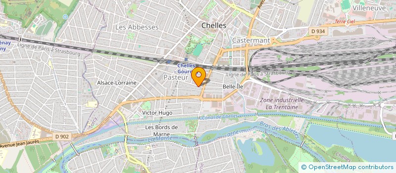 localisation de l'entreprise 803 101 104   CHELLES