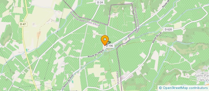 localisation de l'entreprise 803 101 922  à VALREAS