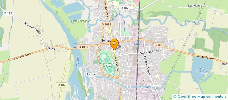 localisation de l'entreprise 803 124 106   FEURS