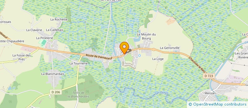 localisation de l'entreprise 803 125 673   LE PELLERIN