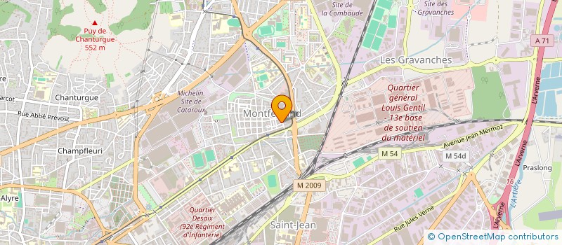 localisation de l'entreprise 803 126 630   RIOM