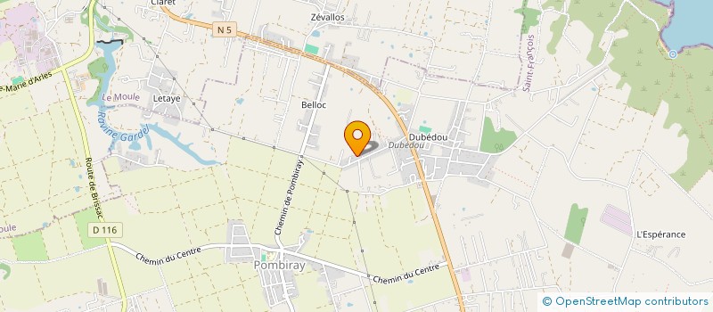 localisation de l'entreprise 803 141 183   SAINT-FRANCOIS