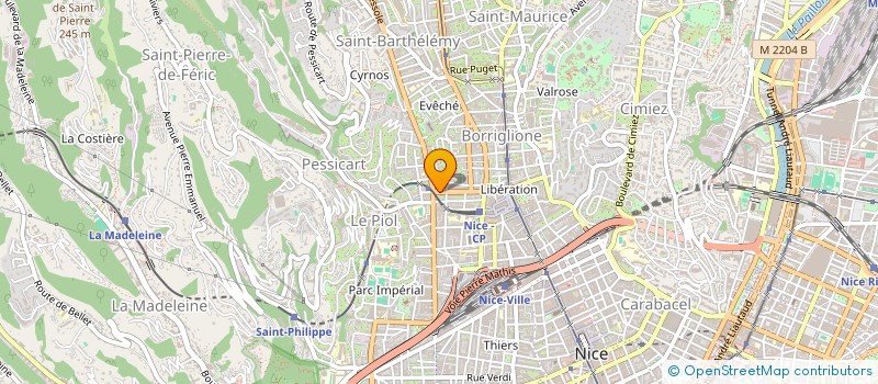 localisation de l'entreprise 803 145 911   NICE