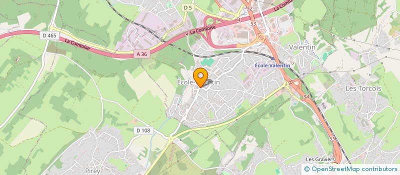 localisation de l'entreprise 803 159 706 à ECOLE-VALENTIN