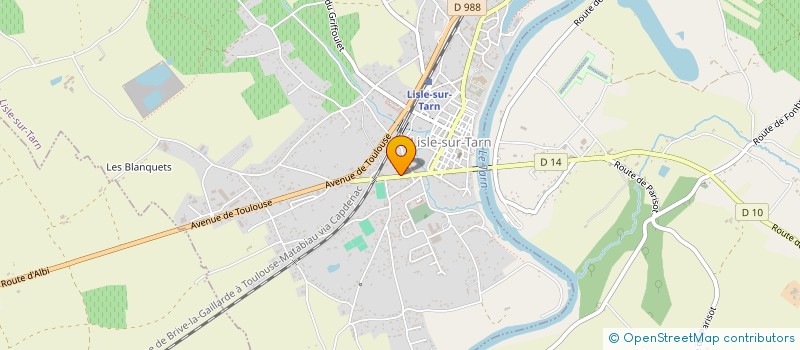 localisation de l'entreprise 803 169 176  à LISLE-SUR-TARN