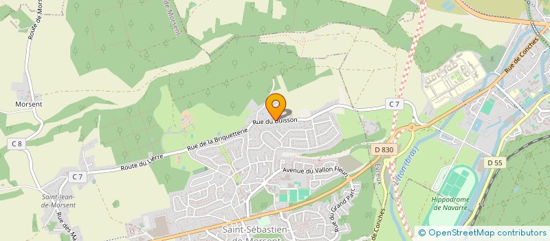 localisation de l'entreprise 803 183 680 à EVREUX