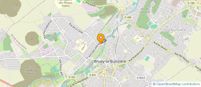 localisation de l'entreprise 803 194 703   BRUAY-LA-BUISSIERE