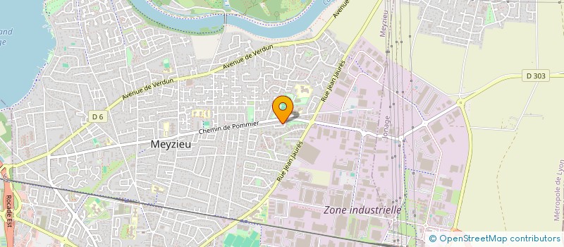 localisation de l'entreprise 803 231 232 à MEYZIEU