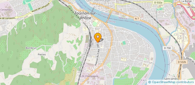 localisation de l'entreprise 803 231 778 à TOURNON-SUR-RHONE