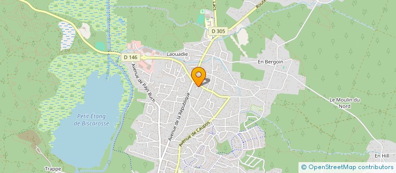 localisation de l'entreprise 803 252 329   BISCARROSSE