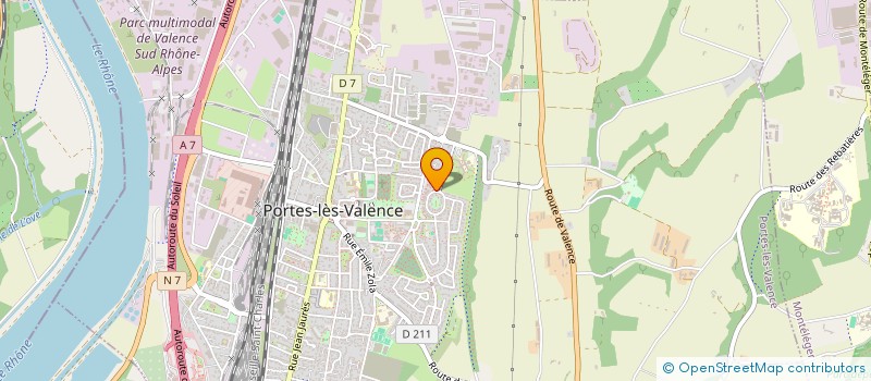 localisation de l'entreprise 803 254 663   PORTES-LES-VALENCE