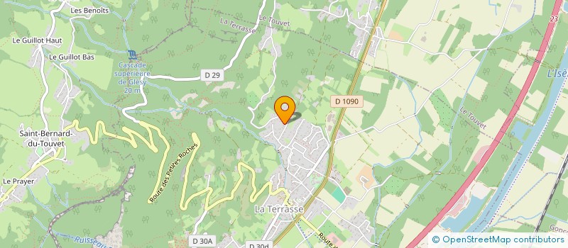 localisation de l'entreprise 803 258 136   LA TERRASSE