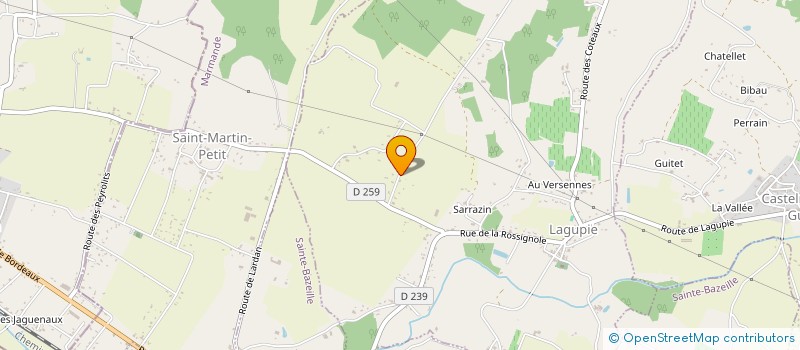 localisation de l'entreprise 803 297 449   LAGUPIE