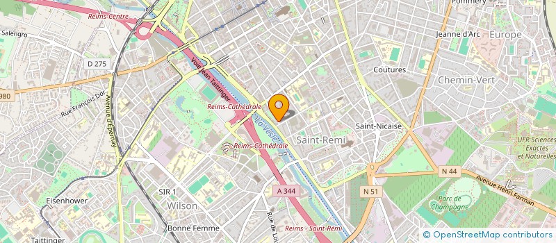 localisation de l'entreprise 803 307 867   REIMS