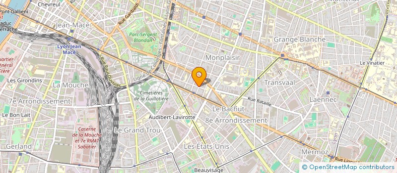 localisation de l'entreprise 803 327 501   LYON