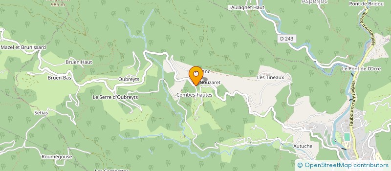 localisation de l'entreprise 803 336 957   VALS-LES-BAINS