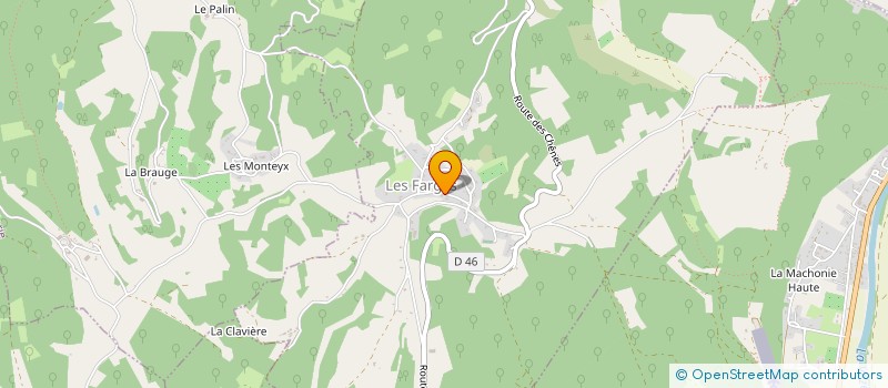 localisation de l'entreprise 803 340 447   LA CHAPELLE-AUBAREIL