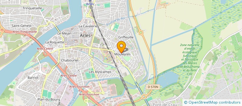 localisation de l'entreprise 803 365 675 à ARLES