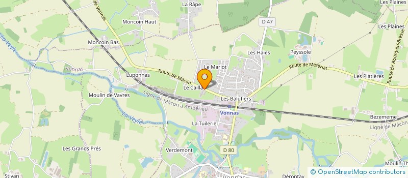 localisation de l'entreprise 803 385 665 à BOURG-EN-BRESSE