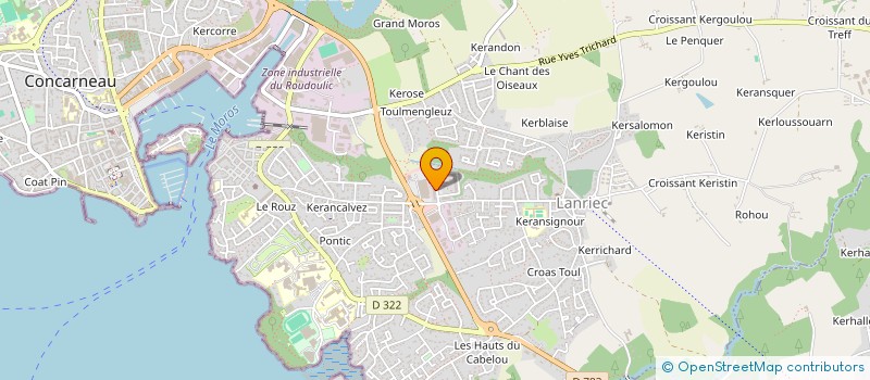 localisation de l'entreprise 803 408 301  à CONCARNEAU