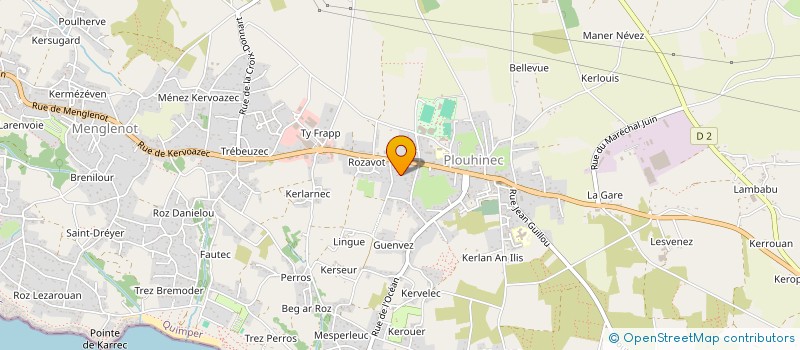 localisation de l'entreprise 803 409 234   BENODET