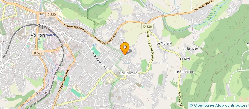 localisation de l'entreprise 803 414 911   LA BUISSE