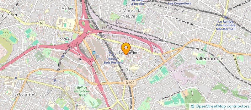 localisation de l'entreprise 803 431 667 à ROSNY-SOUS-BOIS
