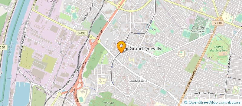 localisation de l'entreprise 803 443 704   LE GRAND-QUEVILLY