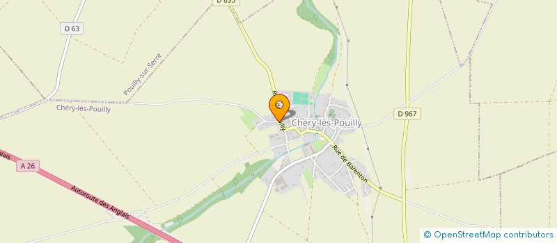 localisation de l'entreprise 803 455 203   LAON