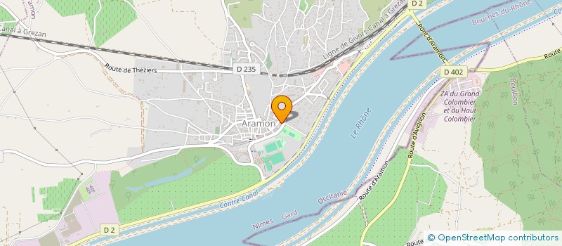 localisation de l'entreprise 803 459 825   ARAMON