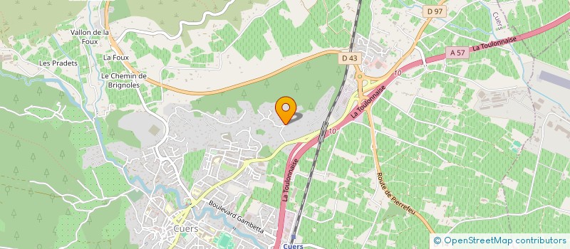 localisation de l'entreprise 803 467 414   CUERS