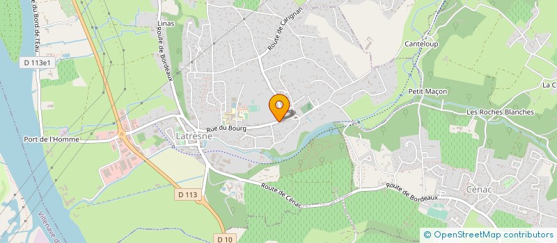 localisation de l'entreprise 803 477 819   LATRESNE