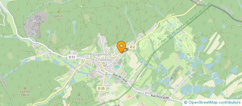 localisation de l'entreprise 803 479 963   ROUGEMONT-LE-CHATEAU