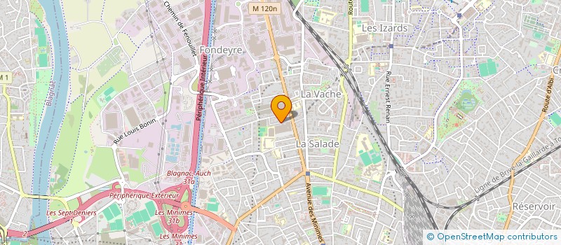localisation de l'entreprise 803 489 160 à TOULOUSE