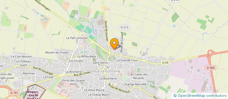 localisation de l'entreprise 803 503 028   DOUE-EN-ANJOU