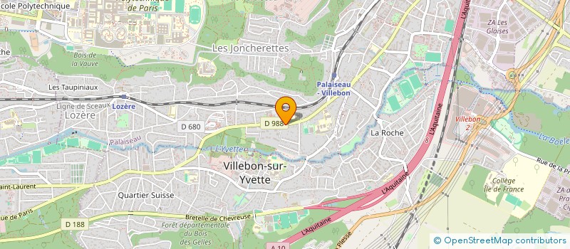 localisation de l'entreprise 803 508 951 à PALAISEAU