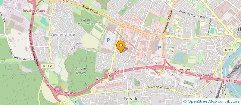 localisation de l'entreprise 803 516 509   TERVILLE