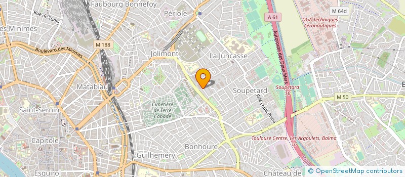 localisation de l'entreprise 803 538 883 à TOULOUSE
