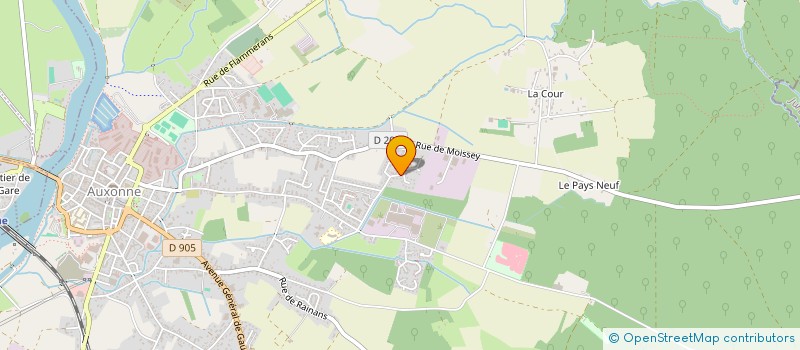 localisation de l'entreprise 803 539 709   SAINT-LEGER-SUR-DHEUNE