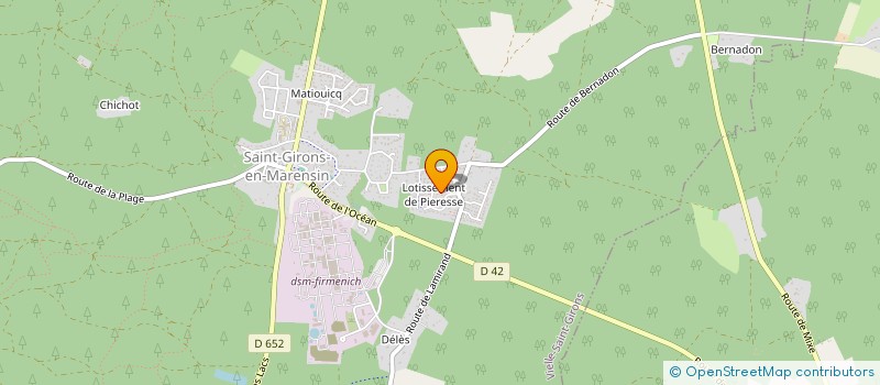 localisation de l'entreprise 803 601 491   VIELLE-SAINT-GIRONS