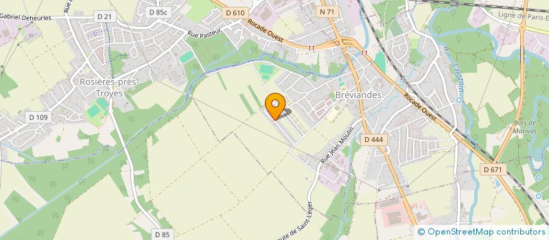 localisation de l'entreprise 803 605 849 à SAINT-ANDRE-LES-VERGERS