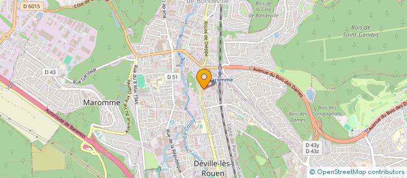 localisation de l'entreprise 803 670 090  à ROUEN