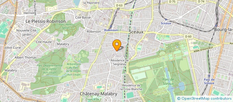 localisation de l'entreprise 803 680 792  à BOURG-LA-REINE