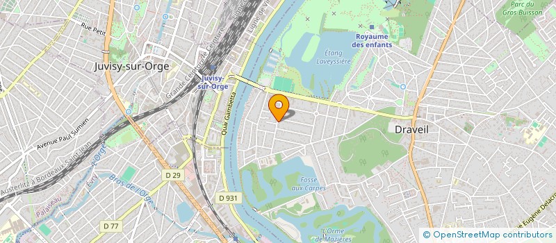 localisation de l'entreprise 803 694 629 à DRAVEIL