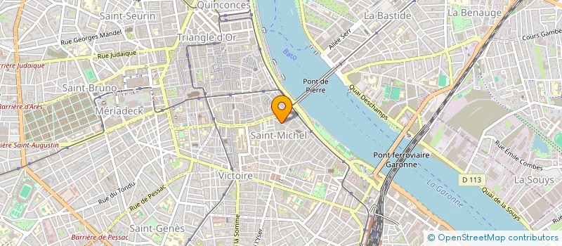 localisation de l'entreprise 803 708 726   BORDEAUX